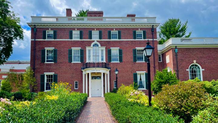 Loeb House, where Harvard’s governing boards meet
